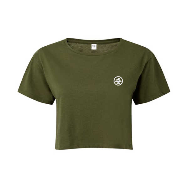 Anvil - Crop Tee - Olive