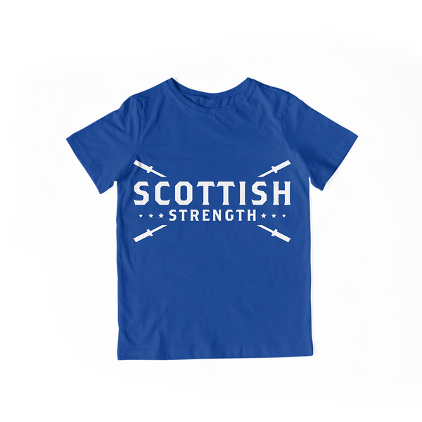 Scottish Strength - Royal Blue - Kids Fit